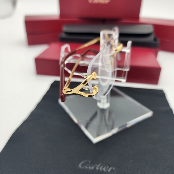 Authentic Cartier Glasses 135 - Picture 7 of 8